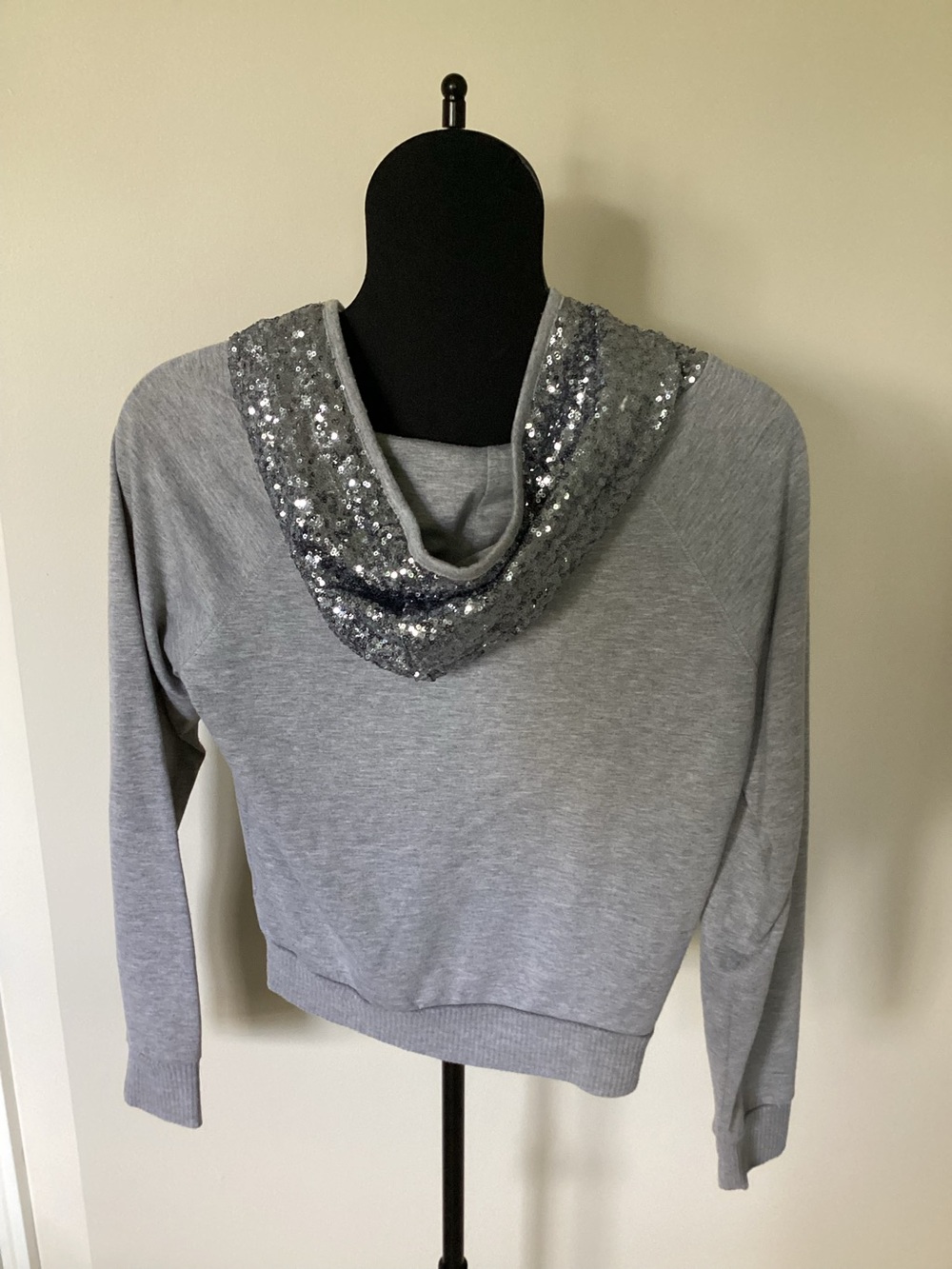 Self Esteemed sequined hoodie